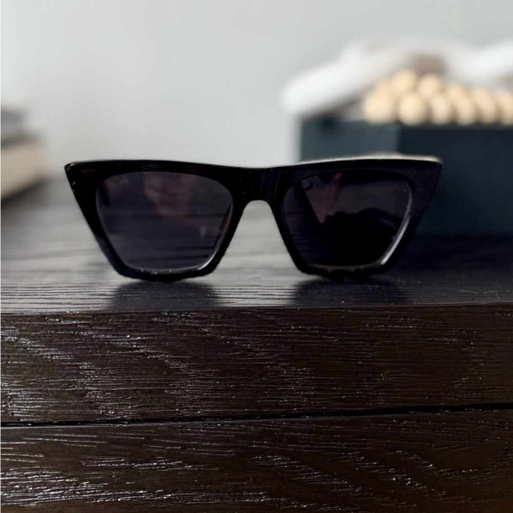 Rag & Bone Black and Brown Angular Sunglasses - Picture 2 of 6